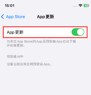 汝南苹果15维修中心如何让iPhone15APP自动更新